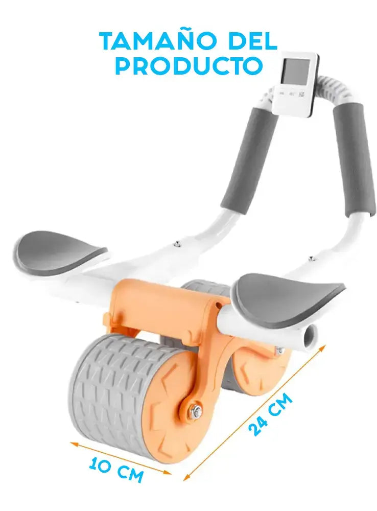 Rodillo Abdominal con Soporte y Rebote