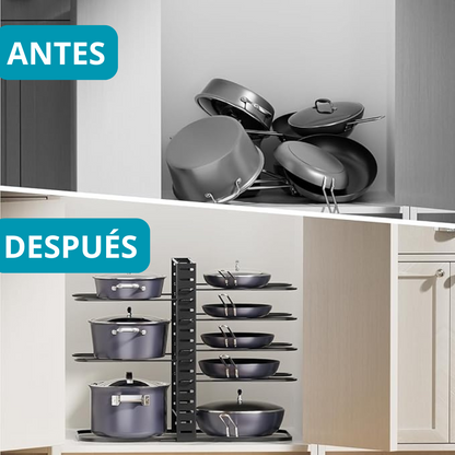 Organizador de Ollas y Sartenes