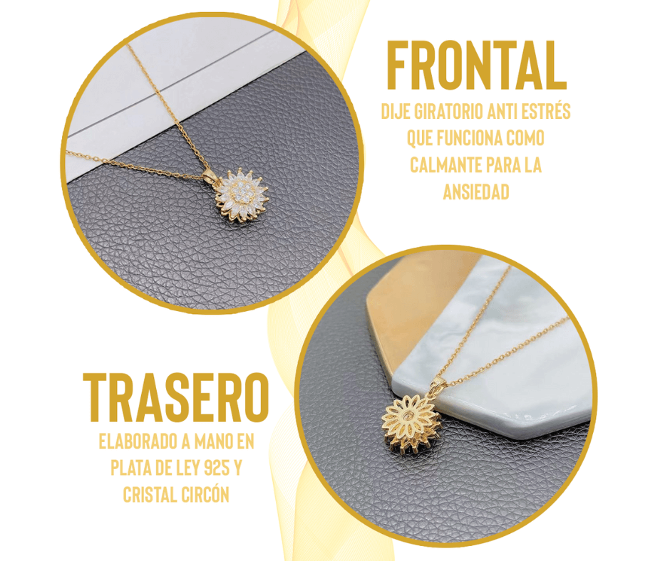 COLLAR GIRASOL GIRATORIO