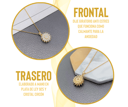 COLLAR GIRASOL GIRATORIO