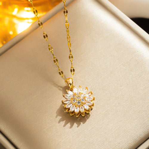 COLLAR GIRASOL GIRATORIO